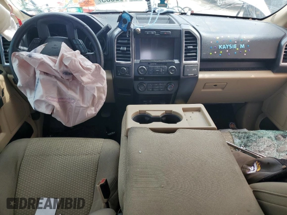 2015 Ford F-150 XLT with VIN 1FTEW1EG7FKE68370, listed as a Copart auction lot 58085685 with 107,967 mi miles and Salvage title. Bid and sale history available at DreamBid. Image 8.