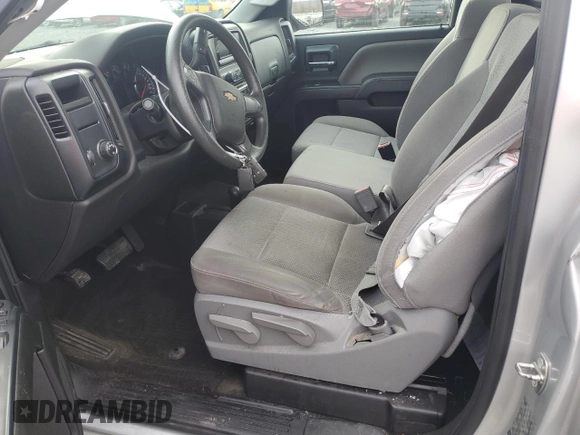 2015 Chevrolet Silverado 1500 Work Truck with VIN 1GCNKPEC4FZ241902, listed as a Copart auction lot 80620464 with 54,000 mi miles and Salvage Title. Bid and sale history available at carsss.com. Image 7.