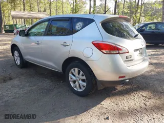 2012 Nissan Murano S with VIN JN8AZ1MW2CW202116, listed as a IAAI auction lot 42005691 with 157,019 mi miles. Bid and sale history available at carsss.com. Image 3.