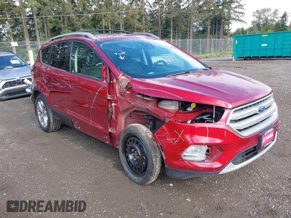 2018 Ford Escape Titanium with VIN 1FMCU9J99JUB44963, listed as a IAAI auction lot 42293113 with 68,803 mi miles and . Bid and sale history available at DreamBid. Image 1.