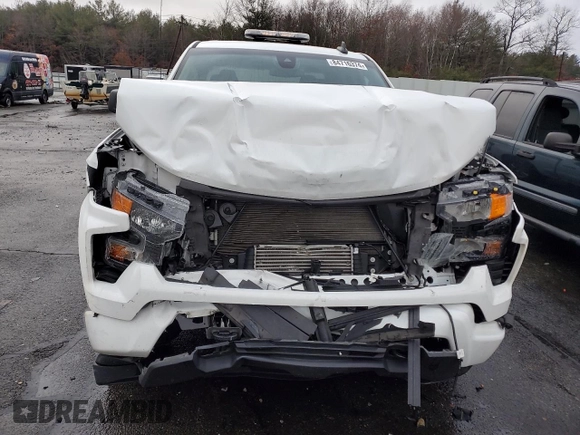 2022 Chevrolet Silverado 1500 Custom with VIN 1GCPDBEKXNZ531847, listed as a Copart auction lot 84716374 with 54,211 mi miles and Salvage Title. Bid and sale history available at carsss.com. Image 5.