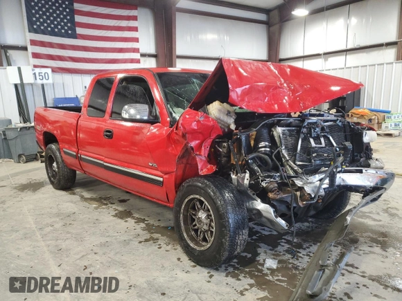 2001 Chevrolet Silverado 1500 LS with VIN 1GCEK19T71E190998, listed as a Copart auction lot 51380605 with 360,744 mi miles and Salvage Title. Bid and sale history available at DreamBid. Image 4.