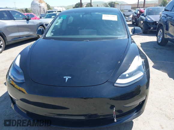 2021 Tesla Model 3 Long Range with VIN 5YJ3E1EB2MF065583, listed as a IAAI auction lot 42067399 with 52,333 mi miles. Bid and sale history available at carsss.com. Image 13.