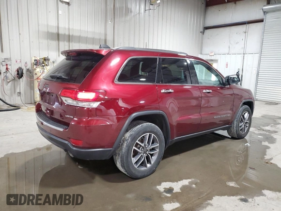 2020 Jeep Grand Cherokee Limited with VIN 1C4RJEBG4LC295246, listed as a Copart auction lot 42982055 with 75,796 mi miles and Non Repairable. Bid and sale history available at carsss.com. Image 3.