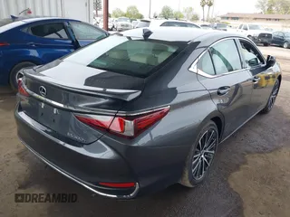 2024 Lexus ES with VIN 58ADA1C15RU050623, listed as a IAAI auction lot 41831176 with 4,463 mi miles. Bid and sale history available at carsss.com. Image 4.