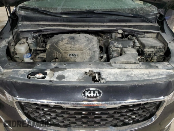 2020 Kia Sedona EX with VIN KNDMB5C12L6588496, listed as a Copart auction lot 45233365 with 104,325 mi miles and Clean Title. Bid and sale history available at carsss.com. Image 12.