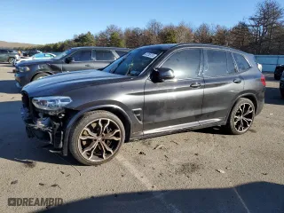 2020 BMW X3 M Competition with VIN 5YMTS0C0XL9B50209, listed as a Copart auction lot 41265124 with 44,516 mi miles. Bid and sale history available at carsss.com. Image 1.