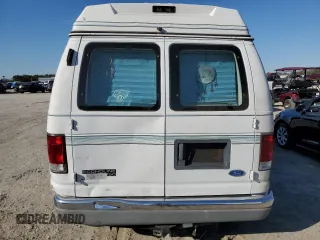 1997 Ford Econoline Commercial with VIN 1FDEE14L5VHA01215, listed as a Copart auction lot 48207955 with 125,013 mi miles and Clean Title. Bid and sale history available at carsss.com. Image 6.