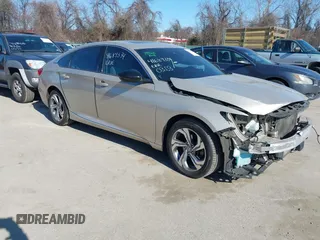 2018 Honda Accord EX-L z VIN 1HGCV1F59JA130122, wystawiony jako IAAI lot #41689334 z przebiegiem 133 922 mil mil oraz . Historia ofert i sprzedaży dostępna na DreamBid. Obrazek 1.