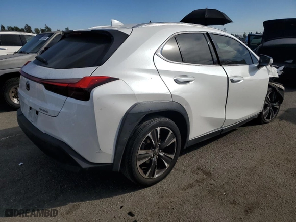 2019 Lexus UX with VIN JTHY3JBH4K2014363, listed as a Copart auction lot 79135754 with 92,751 mi miles and Salvage Title. Bid and sale history available at carsss.com. Image 3.