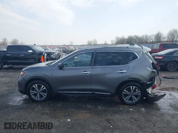 2018 Nissan Rogue SV with VIN 5N1AT2MT1JC825830, listed as a IAAI auction lot 41464716 with 152,346 mi miles and . Bid and sale history available at carsss.com. Image 14.