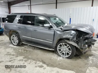 2020 GMC Yukon SLT with VIN 1GKS2BKC7LR291347, listed as a Copart auction lot 44808845 with 116,219 mi miles and Salvage Title. Bid and sale history available at carsss.com. Image 4.