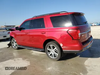 2022 Ford Expedition XLT with VIN 1FMJU1HT9NEA62872, listed as a Copart auction lot 48678665 with 35,621 mi miles and Clean title. Bid and sale history available at DreamBid. Image 2.