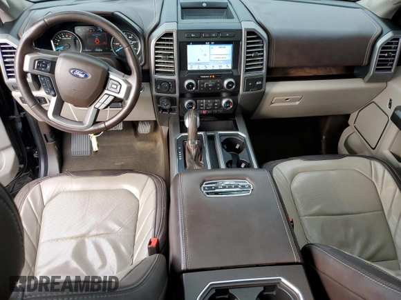 2019 Ford F-150 Limited with VIN 1FTEW1EG7KFB51840, listed as a Copart auction lot 44826385 with 141,289 mi miles and Salvage Title. Bid and sale history available at carsss.com. Image 8.