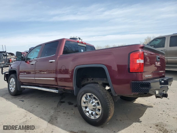 2016 GMC Sierra 2500HD Denali with VIN 1GT12UE85GF220987, listed as a Copart auction lot 50966885 with 95,424 mi miles and Salvage Title. Bid and sale history available at carsss.com. Image 2.
