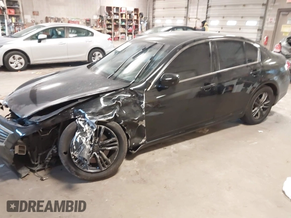 2015 Infiniti Q40 with VIN JN1CV6AR0FM651356, listed as a IAAI auction lot 41459350 with 1 mi miles. Bid and sale history available at carsss.com. Image 2.
