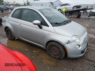 2012 FIAT 500 Pop with VIN 3C3CFFARXCT349142, listed as a IAAI auction lot 42644411 with 146,803 mi miles and . Bid and sale history available at DreamBid. Image 1.