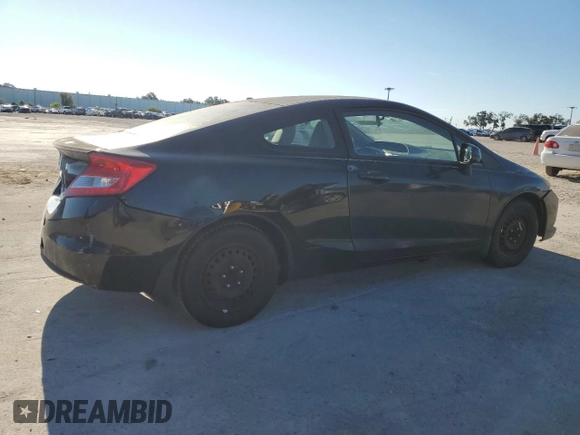 2012 Honda Civic Cpe LX with VIN 2HGFG3B52CH565934, listed as a Copart auction lot 74461284 with 259,290 mi miles and Salvage Title. Bid and sale history available at carsss.com. Image 3.