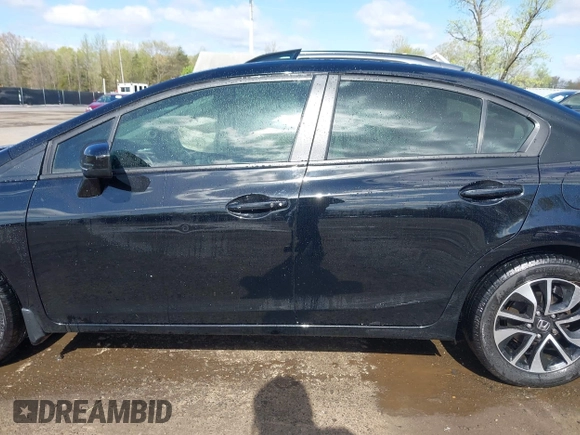 2015 Honda Civic EX with VIN 19XFB2F83FE209066, listed as a IAAI auction lot 41976108 with 96,996 mi miles and . Bid and sale history available at carsss.com. Image 14.