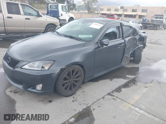 2009 Lexus IS 250 with VIN JTHBK262695087036, listed as a IAAI auction lot 41944640 with 221,438 mi miles and . Bid and sale history available at DreamBid. Image 19.