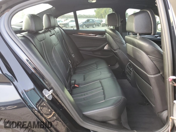 2018 BMW 5 Series 530i with VIN WBAJA5C59JG898206, listed as a Copart auction lot 43661015 with 75,243 mi miles and Salvage Title. Bid and sale history available at carsss.com. Image 10.