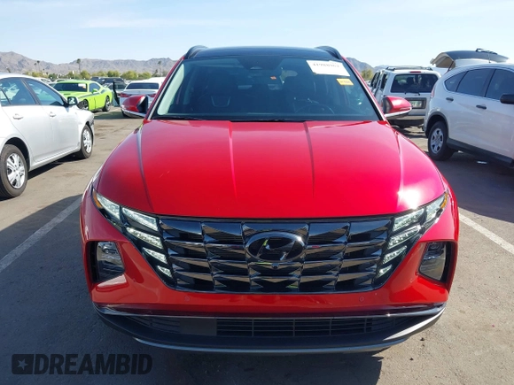 2023 Hyundai Tucson Limited with VIN 5NMJE3AE7PH255868, listed as a IAAI auction lot 41988962 with 14,025 mi miles. Bid and sale history available at carsss.com. Image 12.