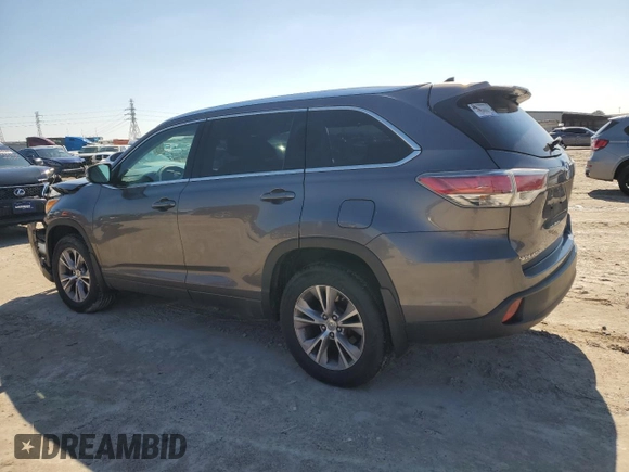 2014 Toyota Highlander XLE z VIN 5TDJKRFH6ES041592, wystawiony jako Copart lot #46255495 z przebiegiem 113 695 mil mil oraz Szkoda całkowita • Salvage title. Historia ofert i sprzedaży dostępna na DreamBid. Obrazek 2.
