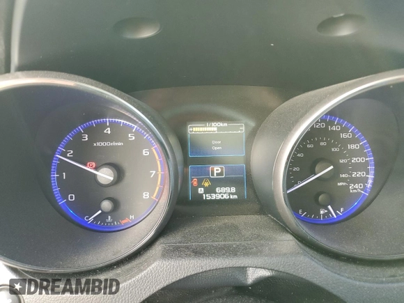 2017 Subaru Outback with VIN 4S4BSCDC0H3250627, listed as a Copart auction lot 86236364 with 153,906 mi miles and Salvage title. Bid and sale history available at DreamBid. Image 9.