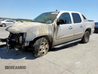 2007 Chevrolet Avalanche with VIN 3GNEC12007G266941, listed as a Copart auction lot 54124395 with Not Provided miles and Salvage Title. Bid and sale history available at DreamBid. Image 1.
