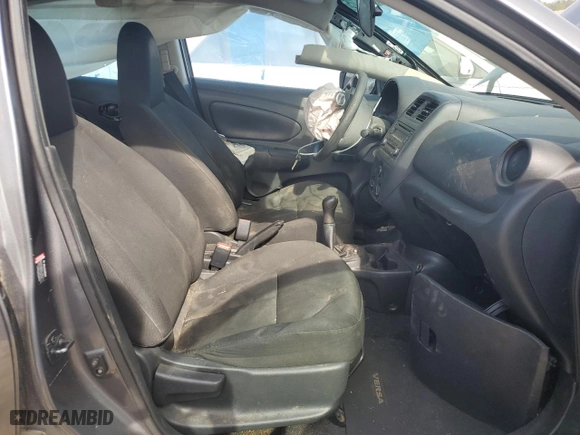 2017 Nissan Versa Sedan S with VIN 3N1CN7AP1HL887161, listed as a Copart auction lot 88011125 with NaN miles and Salvage Title. Bid and sale history available at carsss.com. Image 7.