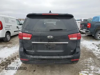 2015 Kia Sedona SX with VIN KNDMC5C13F6022249, listed as a Copart auction lot 83249054 with 0 mi miles and Clean Title. Bid and sale history available at carsss.com. Image 6.