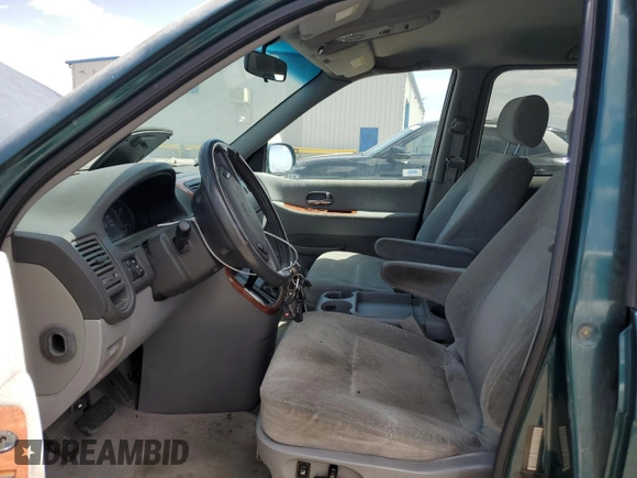2005 Kia Sedona LX with VIN KNDUP132656631016, listed as a Copart auction lot 50924405 with 69,016 mi miles and Clean Title. Bid and sale history available at carsss.com. Image 7.