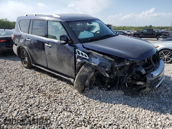 2015 Infiniti QX80 with VIN JN8AZ2NF6F9574713, listed as a Copart auction lot 52561015 with Not provided miles and Salvage title. Bid and sale history available at DreamBid. Image 4.
