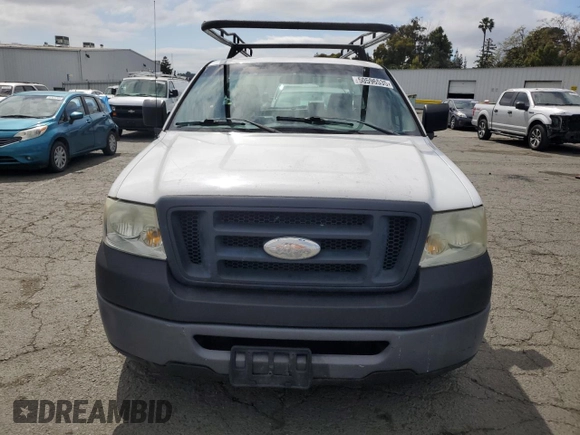 2008 Ford F-150 XL with VIN 1FTRF12218KE97098, listed as a Copart auction lot 50596535 with 243,547 mi miles and Clean Title. Bid and sale history available at carsss.com. Image 5.