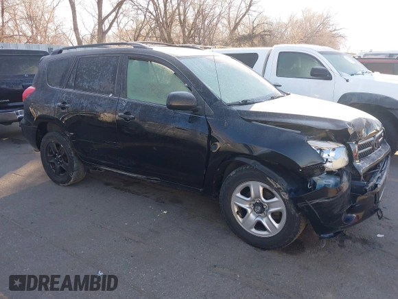 2008 Toyota RAV4 with VIN JTMBK33V986039352, listed as a IAAI auction lot 41824376 with 245,503 mi miles. Bid and sale history available at carsss.com. Image 1.
