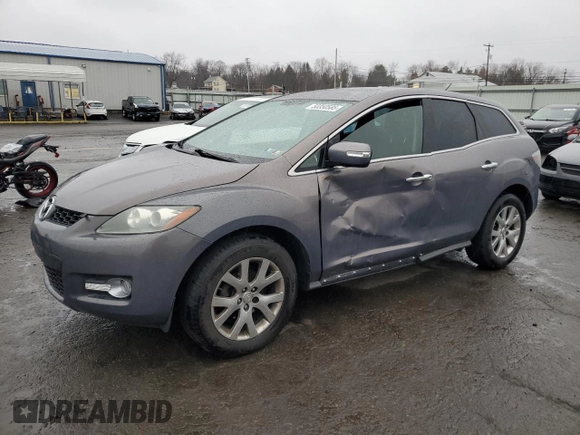 2009 Mazda CX-7 Grand Touring with VIN JM3ER29L190220238, listed as a Copart auction lot 50350585 with 144,358 mi miles and Salvage Title. Bid and sale history available at carsss.com. Image 1.