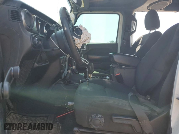 2019 Jeep Wrangler Unlimited Sport Altitude with VIN 1C4HJXDG5KW629768, listed as a Copart auction lot 51222705 with 197,882 mi miles and Salvage title. Bid and sale history available at DreamBid. Image 7.