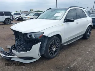 2020 Mercedes-Benz GLE 350 with VIN 4JGFB4JEXLA193905, listed as a IAAI auction lot 42347660 with 55,312 mi miles and . Bid and sale history available at DreamBid. Image 2.