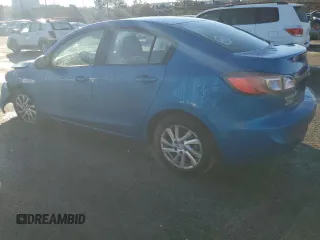 2012 Mazda 3 i Touring with VIN JM1BL1V82C1590723, listed as a Copart auction lot 42162305 with 203,030 mi miles and Salvage Title. Bid and sale history available at carsss.com. Image 2.