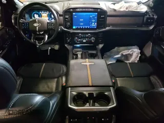 2021 Ford F-150 XL with VIN 1FTFW1E8XMFA60626, listed as a Copart auction lot 59410735 with 95,684 mi miles and Salvage title. Bid and sale history available at DreamBid. Image 8.