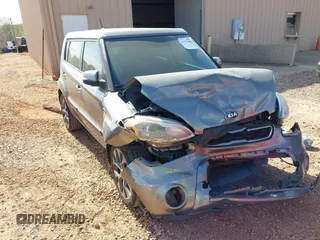 2013 Kia Soul + with VIN KNDJT2A61D7591186, listed as a IAAI auction lot 41962644 with 118,140 mi miles and . Bid and sale history available at DreamBid. Image 1.