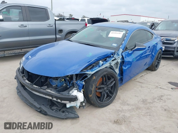 2022 Lexus RC 350 with VIN JTHDZ5BC3N5025401, listed as a IAAI auction lot 41511143 with 41,747 mi miles and . Bid and sale history available at DreamBid. Image 17.