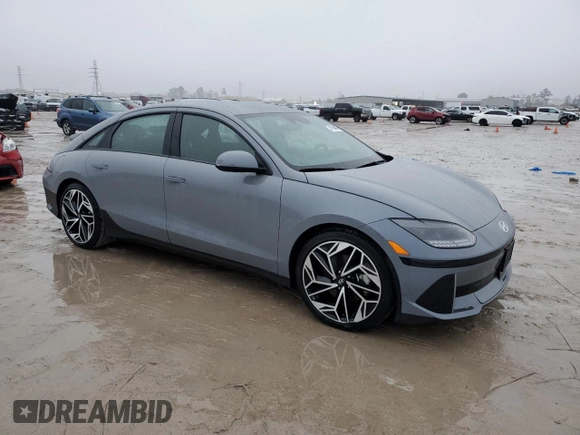 2023 Hyundai Ioniq 6 SEL z VIN KMHM34AA8PA053522, wystawiony jako Copart lot #43194905 z przebiegiem 20 838 mil mil oraz Szkody całkowita. Historia ofert i sprzedaży dostępna na DreamBid. Obrazek 4.