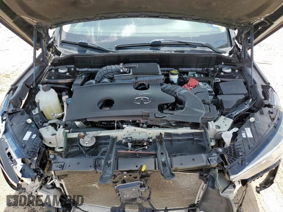 2019 Infiniti QX50 Essential with VIN 3PCAJ5M39KF115669, listed as a Copart auction lot 65276265 with 65,261 mi miles and Salvage title. Bid and sale history available at DreamBid. Image 12.