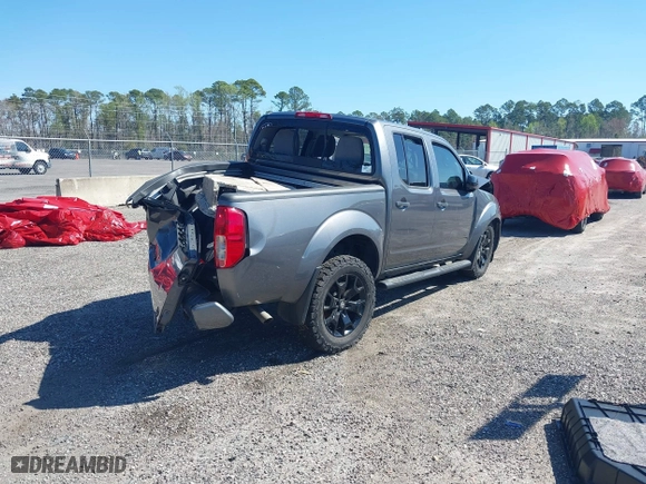 2020 Nissan Frontier SV with VIN 1N6ED0EA9LN727315, listed as a IAAI auction lot 40029557 with 52,958 mi miles. Bid and sale history available at carsss.com. Image 4.