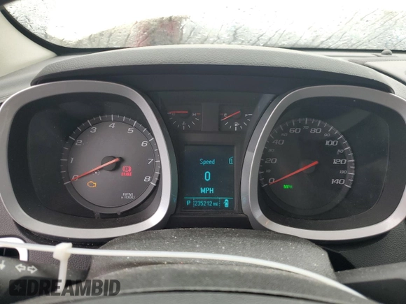 2012 Chevrolet Equinox LTZ z VIN 2GNFLGEK6C6253928, wystawiony jako Copart lot #58811895 z przebiegiem 235 212 mil mil oraz Czysty tytuł • Clean title. Historia ofert i sprzedaży dostępna na DreamBid. Obrazek 9.