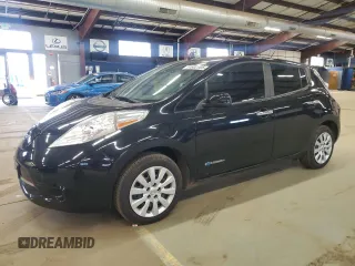 2016 Nissan LEAF S with VIN 1N4AZ0CP6GC310199, listed as a Copart auction lot 51602985 with 31,376 mi miles and Clean Title. Bid and sale history available at carsss.com. Image 1.