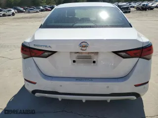 2021 Nissan Sentra S with VIN 3N1AB8BV1MY210532, listed as a Copart auction lot 46840455 with 97,757 mi miles and Salvage Title. Bid and sale history available at carsss.com. Image 6.