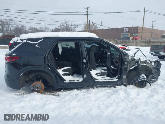 2021 Chevrolet Blazer LT with VIN 3GNKBBRA1MS572209, listed as a IAAI auction lot 41596904 with 70,215 mi miles and . Bid and sale history available at DreamBid. Image 13.