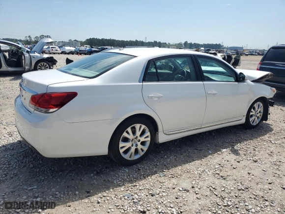 2011 Toyota Avalon with VIN 4T1BK3DB0BU432272, listed as a Copart auction lot 50172325 with 134,737 mi miles and Salvage Title. Bid and sale history available at carsss.com. Image 3.
